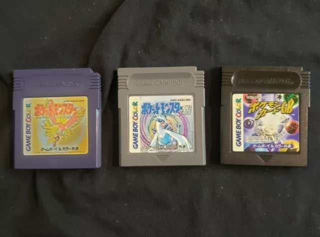 M UGX GAMEBOY Color Pokemon Red/Green/Yellow/Silver/Gold/Crystal 7