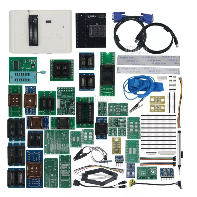 RT809H-53 Item IC Programmer Practical EMMC-Nand FLASH Programmer + 53 Items