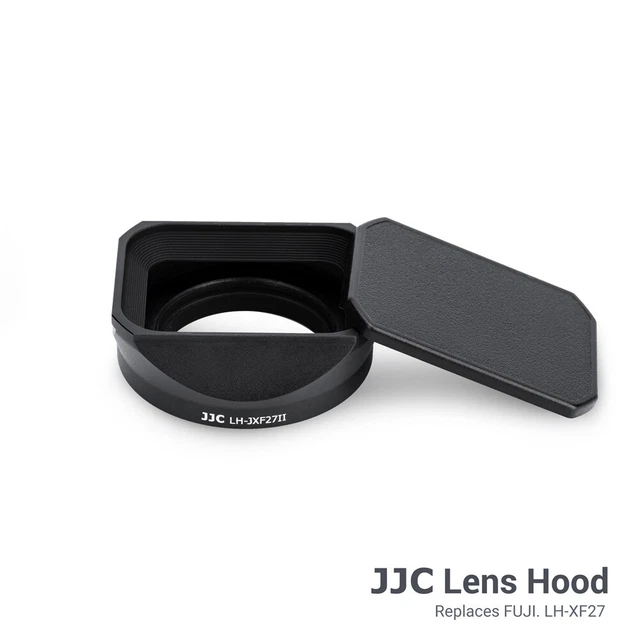 JJC SQUARE LENS Hood+hood cap for Fujifilm Fuji Fujinon XF 16mm F