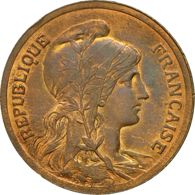 [#472786] Münze, Frankreich, Dupuis, 10 Centimes, 1916, Paris, VZ+, Bronze, KM:8