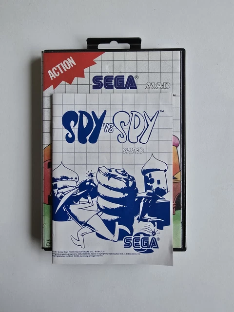SPY VS SPY - SEGA MASTER SYSTEM SEGA CARD