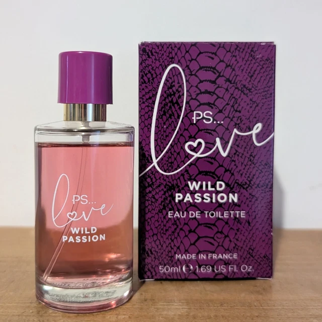 PS WILD PASSION 50ml Perfume Ps Love Primark Discontinued UK