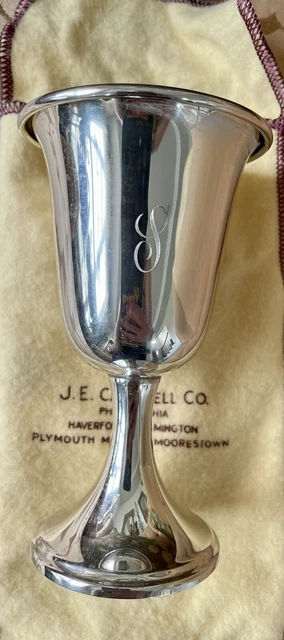 Vintage NEWPORT STERLING SILVER 1655 - 4 5/8" Goblets, Set Of 12