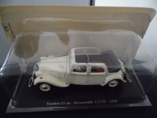 1/43ième – TRACTION 15 six – Découvrable E.D.M – 1949 – neuf blister