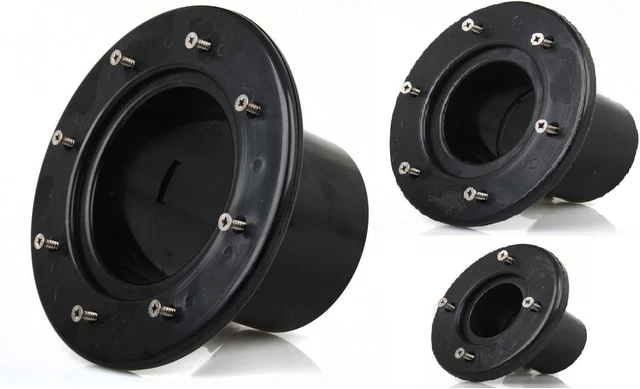 Tanque/lámina extra pesado y grande AquaForte, 160 mm, negro
