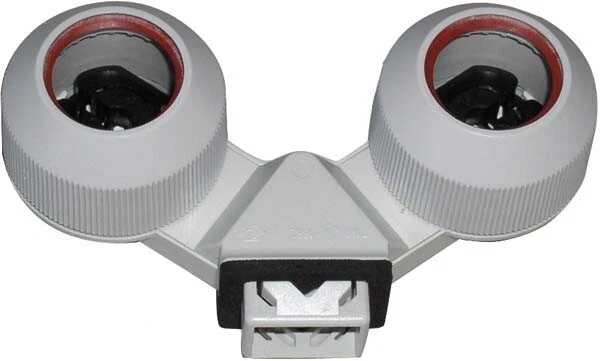 Luce Schuch attacco + anello di presa 171/19 grigio portalampada 900599000