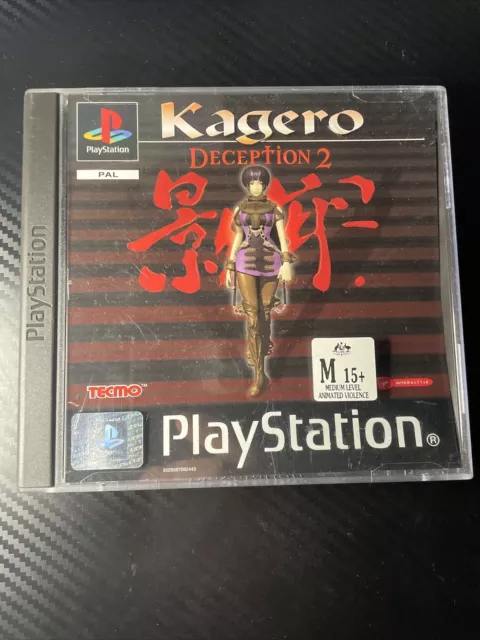 Kagero Deception 2 Playstation 1 Complete With Manual