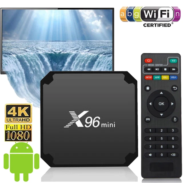 X96 Mini TV Box Android 7.1.2 S905W Quad Core WiFi HD 2GB + 16GB 4K Media Player