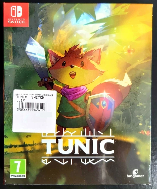 JEU TUNIC VERSION Deluxe Neuf Sous Blister Fr Sur Nintendo Switch