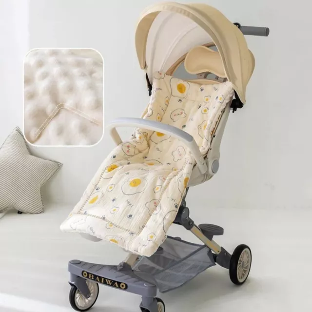 Cotton Baby Stroller Seat Cushion 40*80CM Diaper Pad Universal Baby Seat Mat