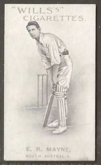 Wills Australian/English Cricket 1911 (Vice Regal Series Of __)-#23- Mayne