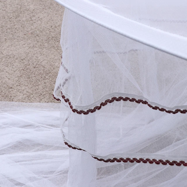 Princess Canopy Hanging Bed Bedroom Curtain King Size Queen