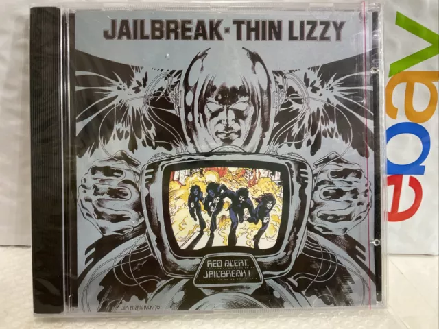 JAILBREAK - THIN LIZZY CD - BMG Music Club 1976 Version - NEW & SEALED