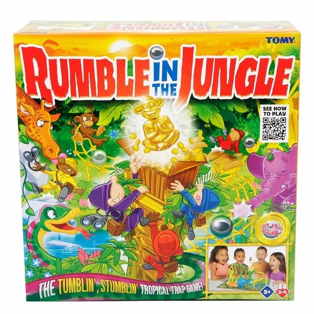 TOMMY RUMBLE IN the Jungle Board Game | Family Fun Trap Adventure £9.49 ...