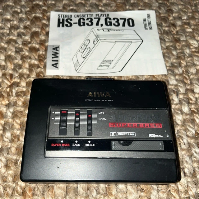 VINTAGE WALKMAN AIWA HS-G21 Stereo Cassette Player Super Bass Singapour