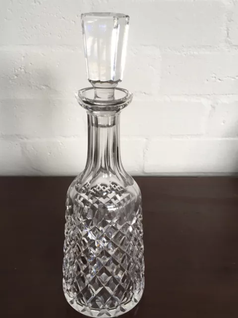 Vintage Waterford Crystal Alana Spirit Decanter