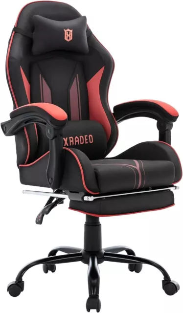 Gaming Chairs with Lumbar Support Ergonomic Gamer Chair Home PC Computer Chair