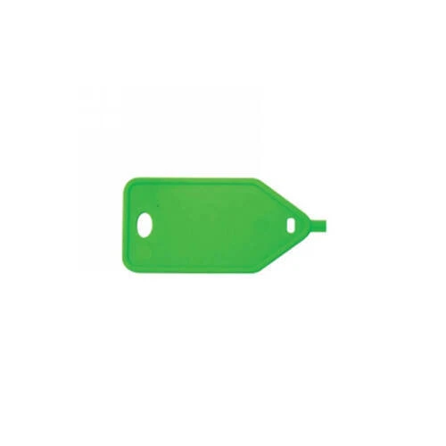 Kevron Econotag Safety Tag Green 58x30mm (50pk)