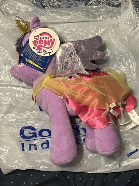 !!TARA STRONG SIGNED!! Build a Bear BAB My Little Pony Twilight Sparkle Plush