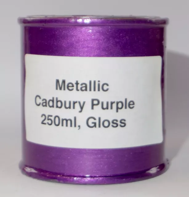 400 ML Cell Aerosol Car Paint Cadbury Purple Metallic Bike