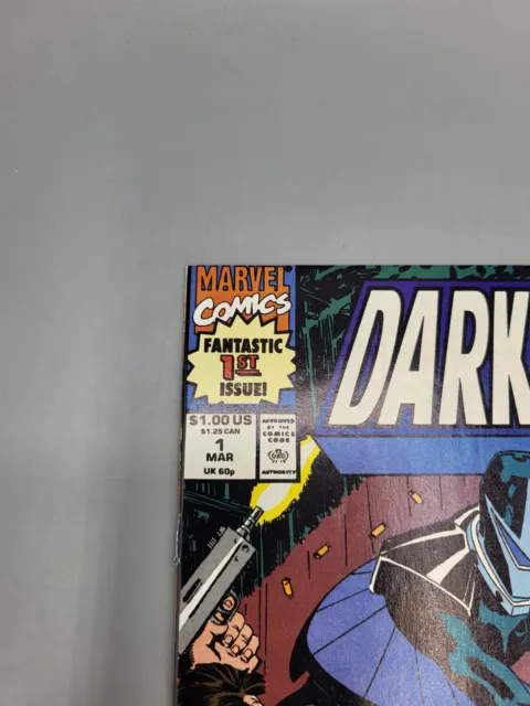Darkhawk Vol 1 #1 March 1991 Dawn Of The Darkhawk Illustrated Marvel Comic Book 4