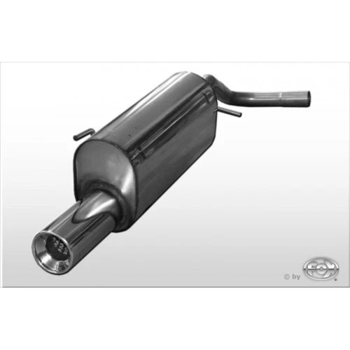 Fox Rennsportanlage 1X90Mm Typ 13 Für Vw Lupo Seat Arosa
