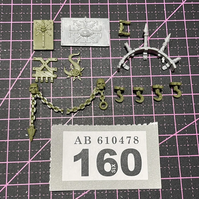 Rhino Trophy Racks Kit Warhammer 40K Chaos Space Marines Rhino Upgrade ...