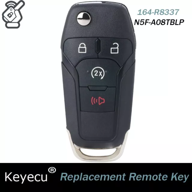 FOR 2023 2024 FORD F250 F350 F450 F550 REMOTE START FLIP KEY 164R8337