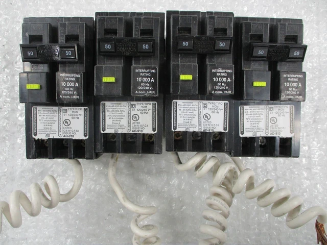 Lot Of 4 New Square D Hom250Gfi Breakers