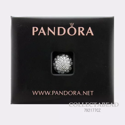 Authentic Pandora Sterling Silver Droplet CZ Petite Charm 792177CZ