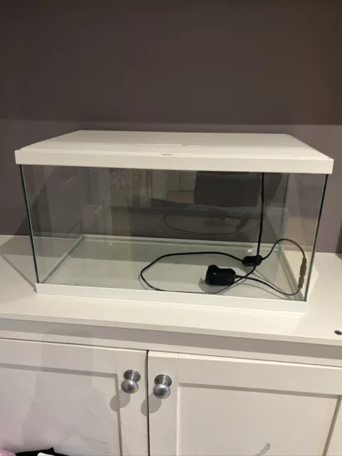 Fish tank and all the bits, filter food net light heater