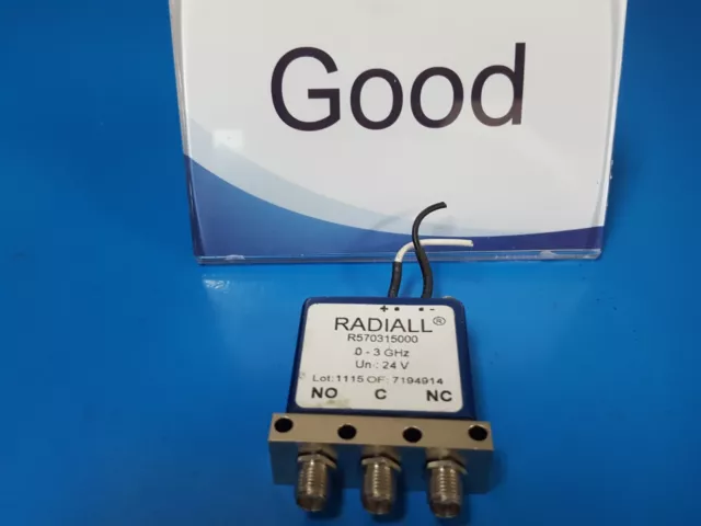 Radiall_R570315000: RF COAXIAL SWITCH 3GHz / 24V (19)
