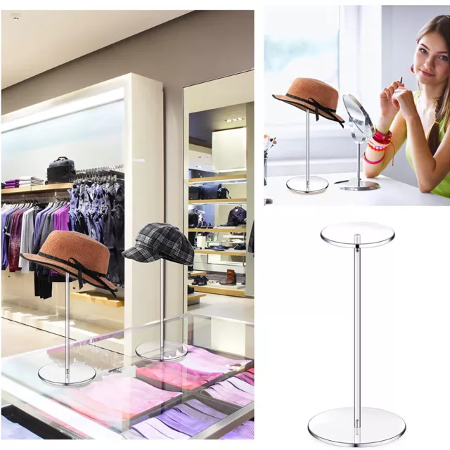Soporte de peluca, base estable, soporte de peluca multiusos, soporte de sombrero con