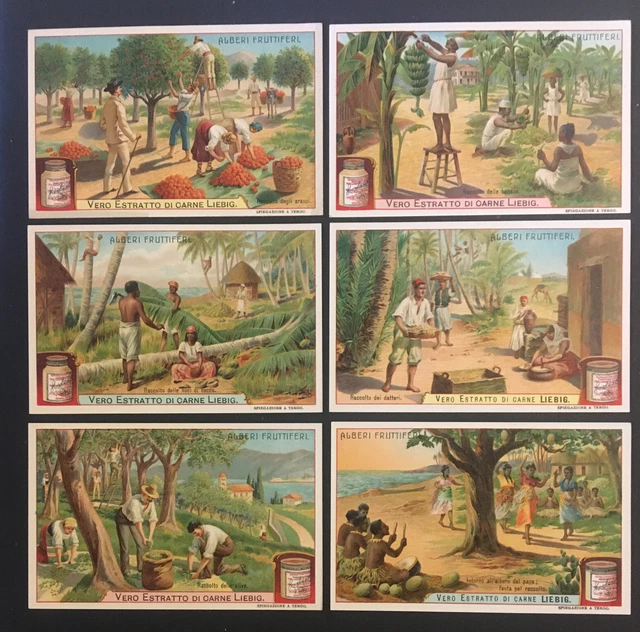 FIGURINE LIEBIG. Lotto composto 6 Serie 878-882-900-903-905-910.