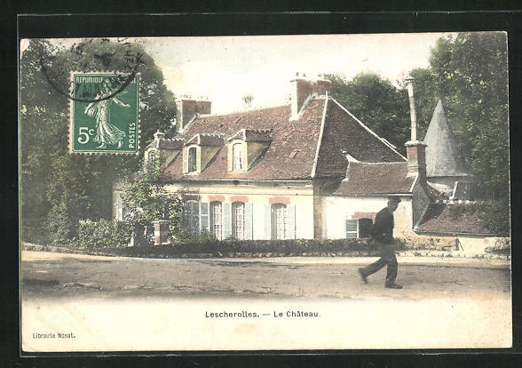 CPA Lescherolles, Le Château