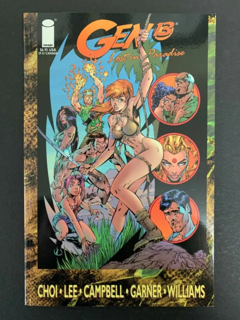 Gen13: Lost In Paradise Tpb *High Grade!* (Image, 1996) 2Nd Print!  Lots Of Pics