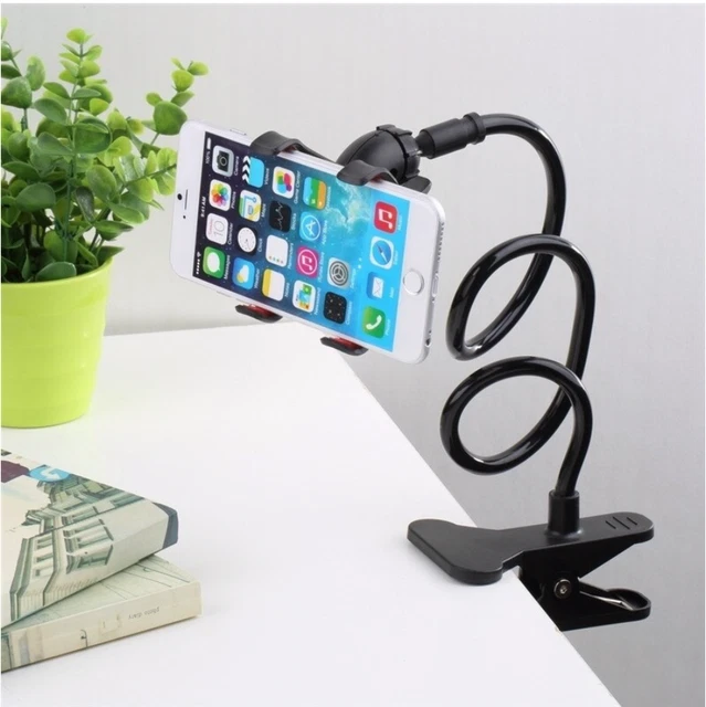 Universal Phone Holder Flexible 360 Degree Clip for Mobile Cell Lazy Bed Desktop