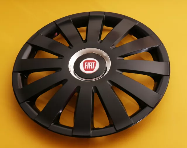 FIAT PUNTO... SET OF 4 x 14" ALLOY LOOK CAR WHEEL TRIMS/COVERS 14 INCH HUB CAPS
