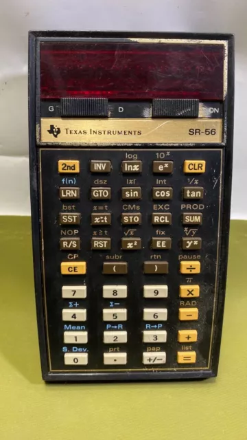 Calculatrice Texas Instruments SR-56 Vintage