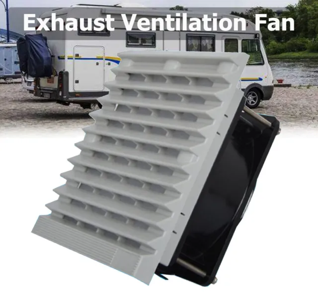 12V RV Caravan Motorhome Air Vent Ventilation Cooling Exhaust Fan Ventilator UK