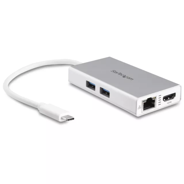StarTech.com USB-C Multiport Adapter - USB-C Travel Docking Station w/ 4K HDMI -