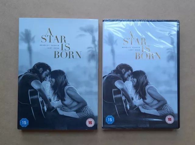 A STAR IS Born - 2018 Musical / Romance Drama Re-Make - Lady Gaga - New DVD  £3.99 - PicClick UK