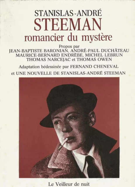 Rare Eo N° + Inédits Hommage Stanilas-André Steeman, Romancier Du Mystère