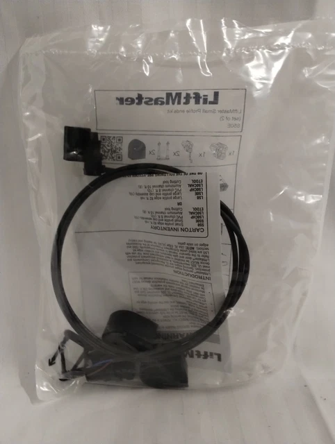 Tapas de extremo LiftMaster S50E para bordes de detección de perfil pequeño