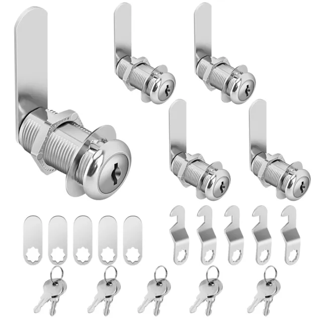 Cabinet Locks With Keys File Cabinet Cam Cylinder Lock Drawer 16/20/25/30mm
