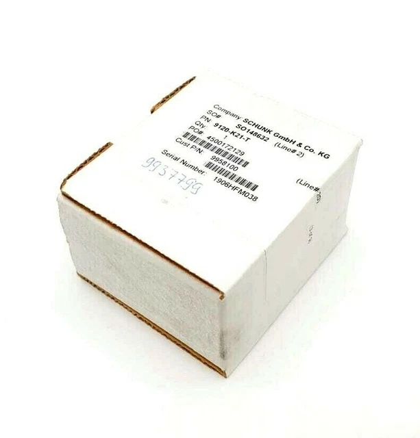 Schunk 9937799 Elektronisches Modul K26 Adapter 3 A/50 VDC - 190W1U011 Schunk 9937799 Elektronisches Modul K26 Adapter 3 A/50 VDC - 190W1U011