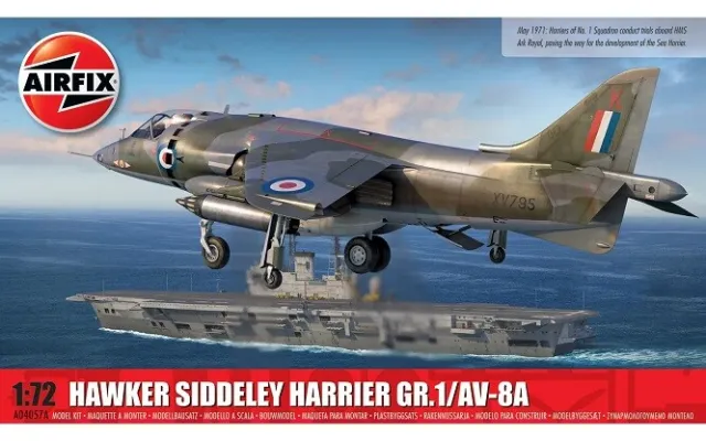Airfix A04057A - 1/72 Hawker Siddeley Harrier GR.1/AV-8A - Neu