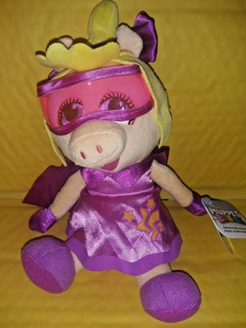 Disney Junior Muppet Babies Super Fabulous Piggy Stuffed Plush Plush Toy 6"