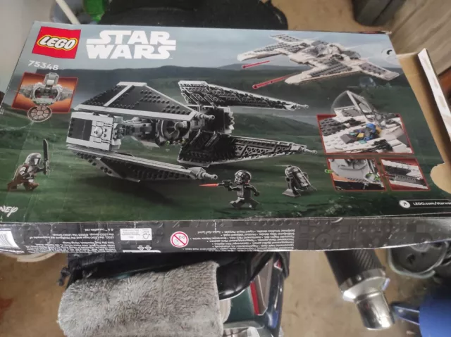 LEGO Star Wars 75348 Mandalorian Fang fighter vs interceptor - BOITE VIDE -