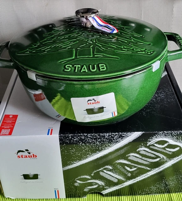 STAUB COCOTTE FRENCH oven pine tree Limited edition new in box EUR 600,00 PicClick FR